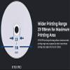 100-Pak RITEK PRO 16X 4.7GB White Inkjet Hub Printable DVD-R's in Tapewrap view 4