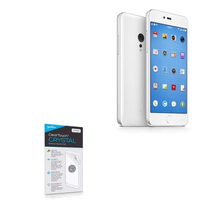 BoxWave Screen Protector Compatible with Smartisan M1 - ClearTouch Crystal (2-Pack), HD Film Skin - Shields from Scratches