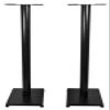 Rockville RS37B 37-in Steel Bookshelf Speaker and Studio Monitor Stands, Adjustable Top Plate, Cable Management, Non-Slip Rubber Pads, for Home Studio and Theater, 2-Piece view 2