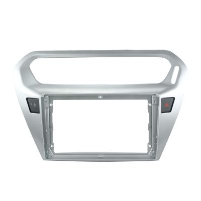 9 inch Car Radio Fascia Frame for Peugeot 301 2014-2018 DVD GPS Navi Player Panel Dash Kit Installation Stereo Frame Trim Bezel