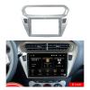 9 inch Car Radio Fascia Frame for Peugeot 301 2014-2018 DVD GPS Navi Player Panel Dash Kit Installation Stereo Frame Trim Bezel view 3