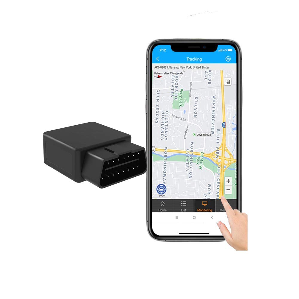 OBD2 Tracker One Month Subscription Included 4G OBD GPS Tracker for Vehicles Car Tracker Device Hidden OBD Tracker Fleet GPS Tracker