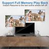 HDMI DVD Players for TV, All Region Free DVD Player with HDMI&RCA Cable, Remote Control, Dual Microphone Ports, USB Input, Support NTSC/PAL System view 4
