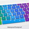 Colorful Keyboard Cover for ASUS Chromebook Flip C433 C434 2-in-1 14" Laptop C434TA-DH342T C433TA-AS384T, C302CA C403 C423 C425TA C433TA C434TA C523NA Keyboard Protector Accessories -Rainbow view 4