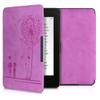 kwmobile Cover Compatible with Amazon Kindle Paperwhite Cover - eReader Case - Dandelion Love Violet view 1