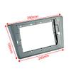 10.1 inch Car Radio Fascia Frame for Peugeot 408 2014-2019 DVD GPS Navi Player Panel Dash Kit Installation Stereo Frame Trim Bezel view 4