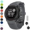 Watbro Bands Compatible with Garmin Instinct Sports GPS, Soft Silicone Adjustable Replacement Wristbands for Garmin Instinct/Instinct Tide/Instinct Tactical view 4