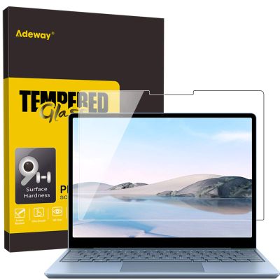 Adeway Tempered Glass Screen Protector for Surface Laptop Go 2 12.4 inch 2022, 9H Hardness, Scratch Resist,HD Transparent, Also For Microsoft Surface Go 2020