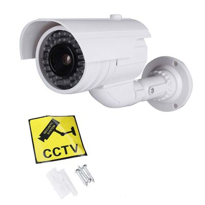Demeras Dummy Camera MR-2000 Virtual Gun Security Surveillance Camera for Indoor Outdoor Use