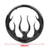 GZYF Motorcycle Flame Style Speaker Accent Trims for Harley Electra Glide FLHT 1996-2013, Street Glide FLHX 2006-2013, Trike FLHTCUTG FLHXXX 2009-2013, Black view 4