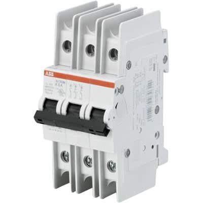 Miniature Circuit Breaker; Trip Curve K; 60 Amp; 3 Pole; UL489, SU203M-K60