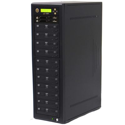 Acumen Disc 1 to 10 Crossover CD DVD Disc Duplicator & Bi-Directional Multimedia Flash Memory Copier (CF SD MS USB) / Media Converter - Disc to Disc/Media to Media