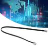 Oumefar 2pcs RJ25 Cable Robot Parts for Machine Equipment, Double Crystal Head Sensor Cable RJ25 Extension Cable 6 Pin 6P6C RJ25 view 4