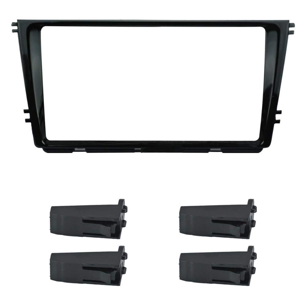9 inch Car Radio Fascia Frame for Volkswagen LAMANDO PASSART B8 2015-2018 DVD GPS Navi Player Panel Dash Kit Installation Stereo Frame Trim Bezel