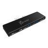 j5create Surface Pro 7 Ultradrive mini Dock, 6-in-2, 4K60 HDMI, 10Gbps USB-A x 2, 10 Gbps USB-C with PD 60W Pass-Through Charging, SD/microSD Card Reader (JCD324B) view 1