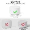Pefecon Outlet Wall Mount for Google WiFi AC1200, No Messy Wires Space Saving Easily Be Moved Outlet Mount for Google Mesh WiFi Router, Best Design for Winding Power Cord (1 Pack) view 4