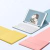 2020 New iPad 10.9 Keyboard case with Wireless Mouse Built-in Pencil Holder Removable iPadAir4 Wireless Bluetooth Keyboard case for Ladies and Girls (iPadAir42020, Yellow (Round Key)) view 2