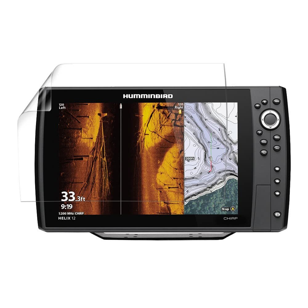celicious Silk Mild Anti-Glare Screen Protector Film Compatible with Humminbird Helix 12 G3N [Pack of 2]