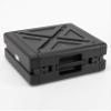 19" Depth 4U Injection Molded Stackable Rack Cases - Pro Series HQ Polypropylene Road Hard Case - Waterproof - Screw, Threaded Steel Rails, Rear Rack Rails Included (4U Rack Size (7.0")) view 4
