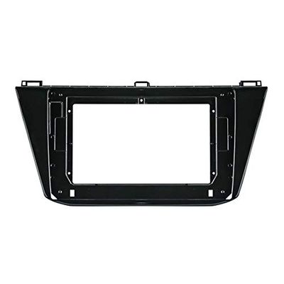 10.1 inch Car Radio Fascia Frame for Volkswagen Tiguan L 2017 DVD GPS Navi Player Panel Dash Kit Installation Stereo Frame Trim Bezel