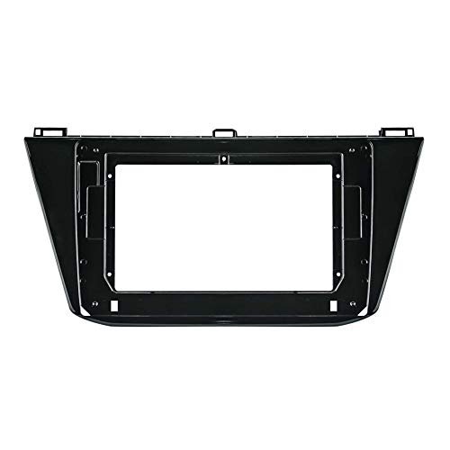 10.1 inch Car Radio Fascia Frame for Volkswagen Tiguan L 2017 DVD GPS Navi Player Panel Dash Kit Installation Stereo Frame Trim Bezel
