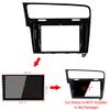 10.1 inch Car Radio Fascia Frame for Volkswagen Golf 7 2013-2018 DVD GPS Navi Player Panel Dash Kit Installation Stereo Frame Trim Bezel view 3