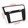 10.1 inch Car Radio Fascia Frame for Volkswagen Golf 7 2013-2018 DVD GPS Navi Player Panel Dash Kit Installation Stereo Frame Trim Bezel view 4
