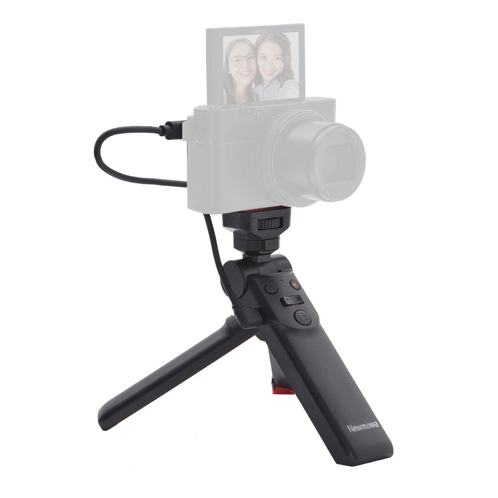 Newmowa Mini Shooting Grip vlog Camera Grip for Sony Vlogger Grip for Sony ZV1 RX100 VII RX100M2 RX100M3 RX100M4 RX100M5 RX100M7 A6000 a6100 a6300 A6400 A6500 A6600(Not for ZV-1F)