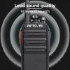 Retevis H-777S Walkie Talkies(6 Pack) with Walkie Talkies Earpieces(10 Pack), Heavy Duty Portable FRS Two-Way Radios, Hands Free, Rugged Commercial 2 Way Radios view 3