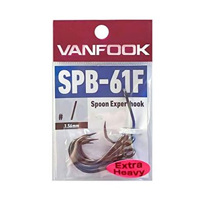 Vanfook 37654 Spoon Experthook Extra Heavy SPB-61F Fusso Black #1