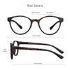 VisionGlobal Blue Light Blocking Glasses for Women/Men, Anti Eyestrain, Computer Reading Glasses, Stylish Oval Frame, Anti Glare (Tortoise, 3.25 Magnification) view 3