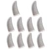 Hemobllo 10pcs Refreshing -sweat Finger Sleeves for Gaming Breathable Covers for Enhanced Comfort and Flexibility for Mobile Games view 1