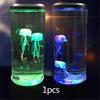 Hypnotic Jellyfish Aquarium, Color Changing Kids Night Light with 2 Moving Jellyfishes, Emotion Relaxing, Bedside Kindergarten Light for Nursery Rooms, Kids' Bedroom, Christmas Gifts for Boys Girls view 2