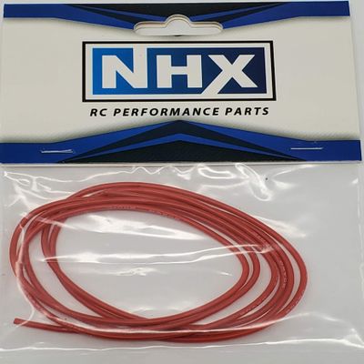 NHX RC Pro Silicone Wire 20 AWG Gauge 3 FT Red