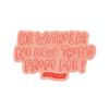 Swaygirls Stickers | Bible Verse Sticker | Faith Stickers | He withholds no Good Thing from me | Psalm Sticker view 1