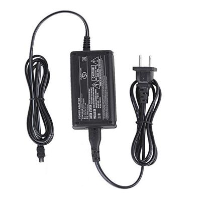 AC Power Cord Charger Adapter Cable for Sony HandyCam HDR-CX760V Camcorder Video Camera DC-in Wall Power Supply Mains Plug, 6.5 Feet, Compatible Replacement