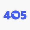 405 Oklahoma Proud Blue Sticker - Sticker Graphic - Auto, Wall, Laptop, Cell, Truck Sticker for Windows, Cars, Trucks view 1