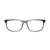 HyperX Spectre React - Gaming Eyewear, Blue Light Blocking Glasses, UV Protection, Ultem Frame, Crystal Clear Lenses, Microfiber Bag, Hard Case Medium/Large w/Polarized Clip Crystal Grey view 2