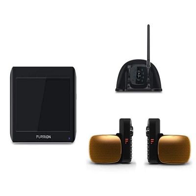 Furrion Vision S 3-Camera Wireless RV Backup System with 7-Inch Monitor, 1 Rear Sharkfin, 2 Side Running Light Cameras, Infrared Night Vision, Wide-Angle View, Hi-Res, IP65 Waterproof - FOS07TAEN