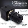SVPRO 8MP USB Webcam with Zoom Lens,2.8-12mm Optical Zoom Camera with Sony IMX179 Sensor,High Definition Webcam3264x2448 HD Video Camera USB2.0 UVC Plug and Play Camera Support OTG view 2