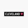 Cleveland Sticker - Sticker Graphic - Auto, Wall, Laptop, Cell, Truck Sticker for Windows, Cars, Trucks view 1
