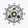 Gate of Time Sticker - Sticker Graphic - Auto, Wall, Laptop, Cell, Truck Sticker for Windows, Cars, Trucks view 1