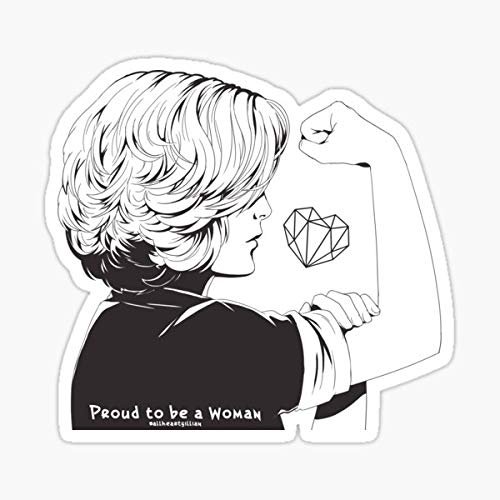 Proud to Be A Woman Sticker - Sticker Graphic - Auto, Wall, Laptop, Cell, Truck Sticker for Windows, Cars, Trucks