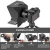 AMBITFUL Teleprompter 7.5'' with Tabletop Tripod for Smartphone and DSLR Camera, Adjustable Phone Clip & Camera Adapting Ring, for Live Streaming, Interviews(Mini Teleprompter Only) view 2