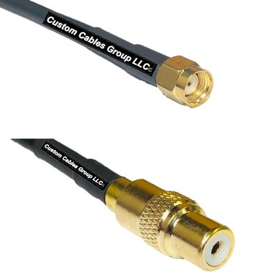 3 feet RG58 RP-SMA Male to RCA Female RF Pigtail Coaxial Cable
