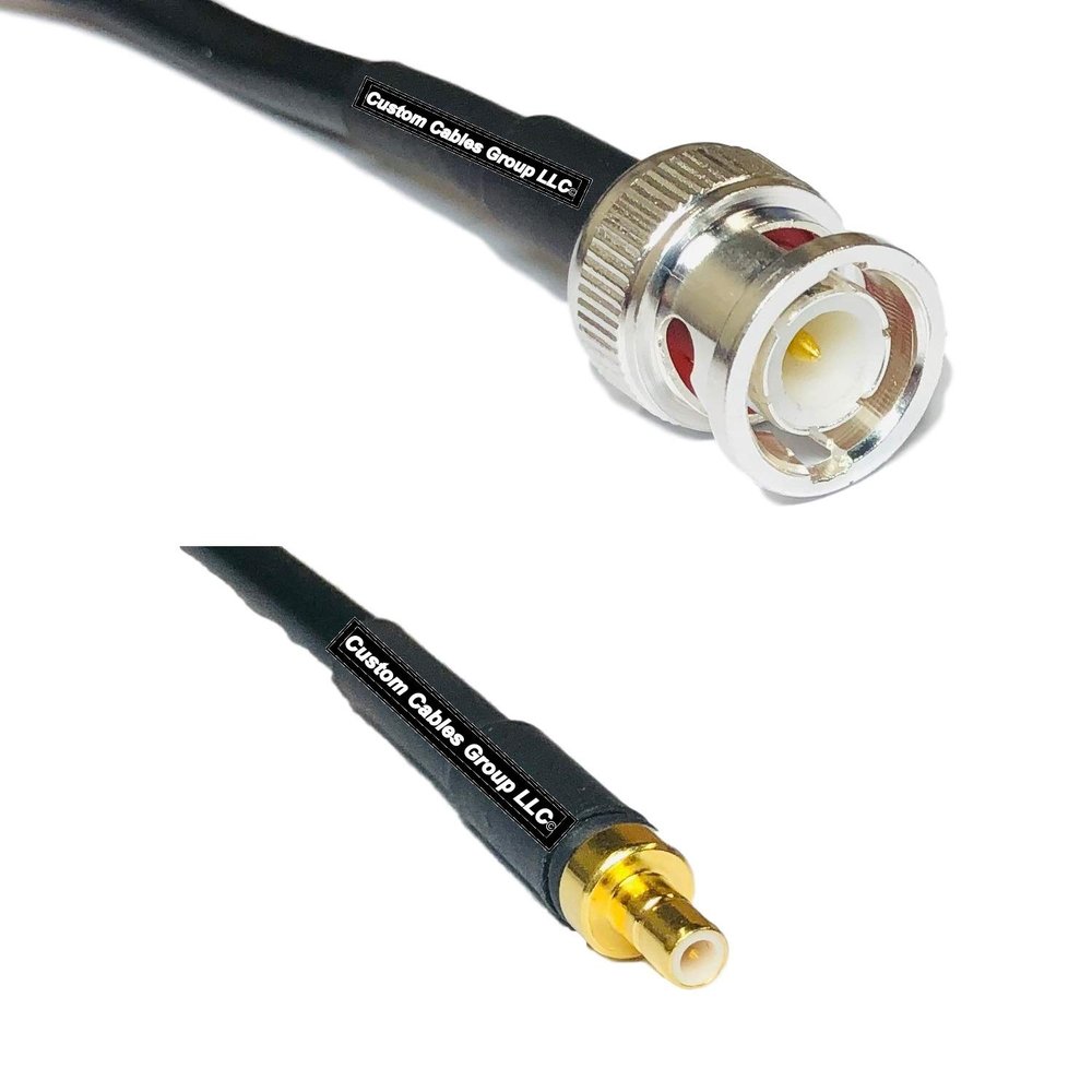 10 feet RG58 BNC Male to SMB Male RF Pigtail Coaxial Cable
