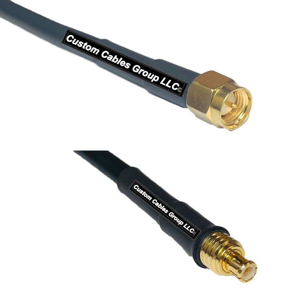 10 feet RG58 SMA Male to MCX Male RF Pigtail Coaxial Cable