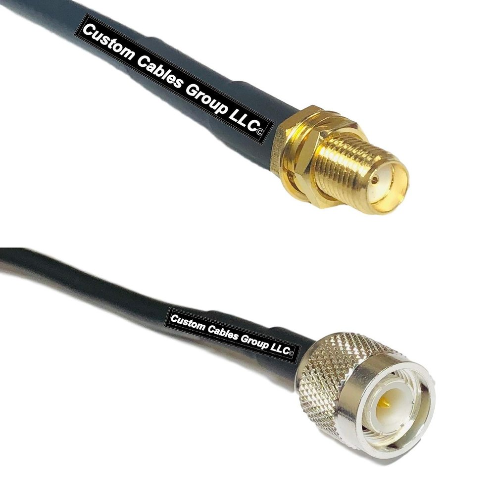 10 feet RG58 SMA Female to TNC Male RF Pigtail Coaxial Cable