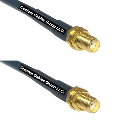 25 feet RG58 SMA Female to SMA Female RF Pigtail Coaxial Cable