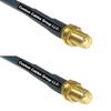 25 feet RG58 SMA Female to SMA Female RF Pigtail Coaxial Cable view 1